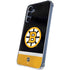 NHL Boston Bruins Jersey Galaxy S24 Clear Case